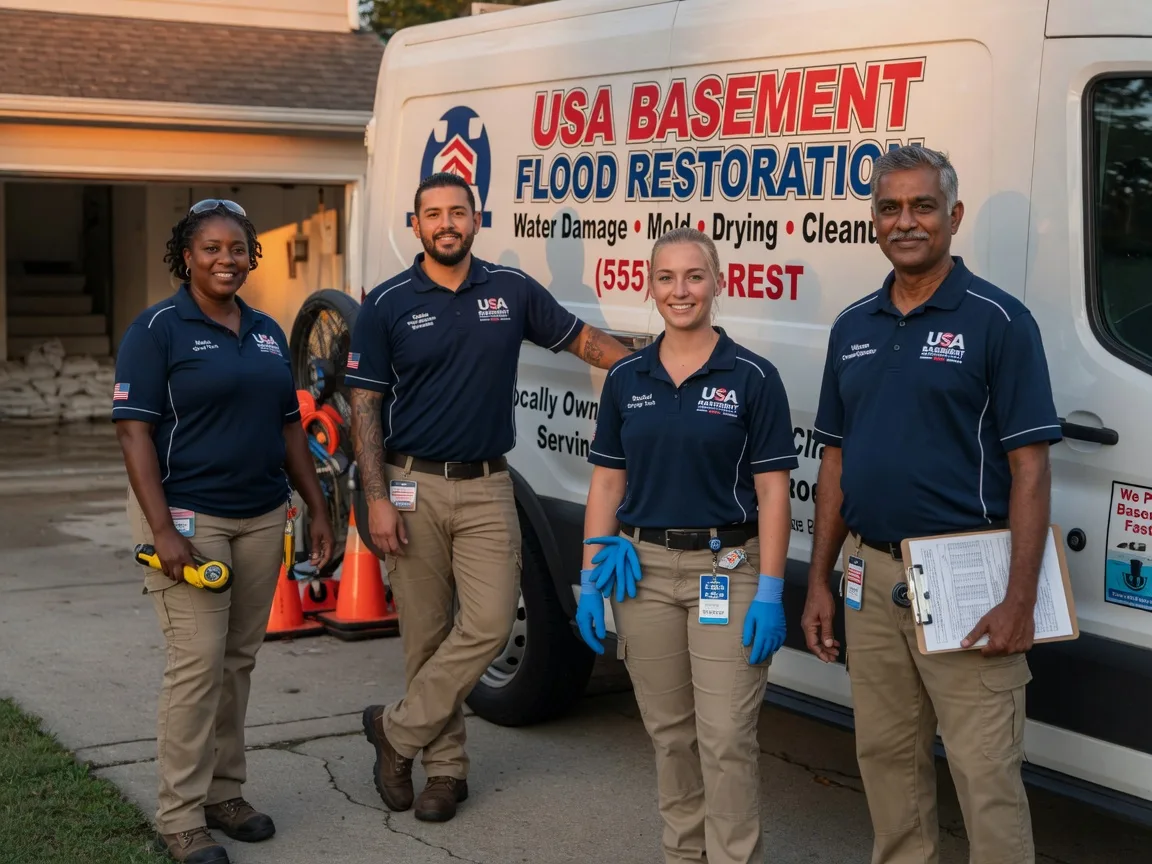 Basement Flood Cleanup company in New Holland, IL